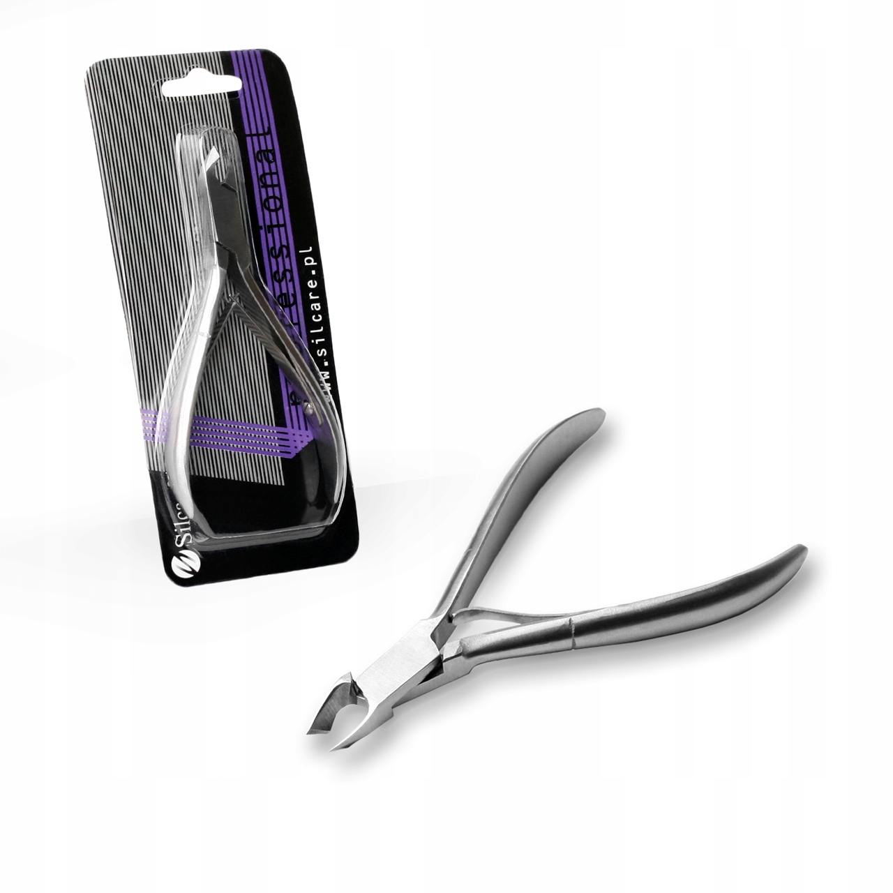 

Silcare Cążki Nierdzewne Jednosprężynowe ostrze9mm