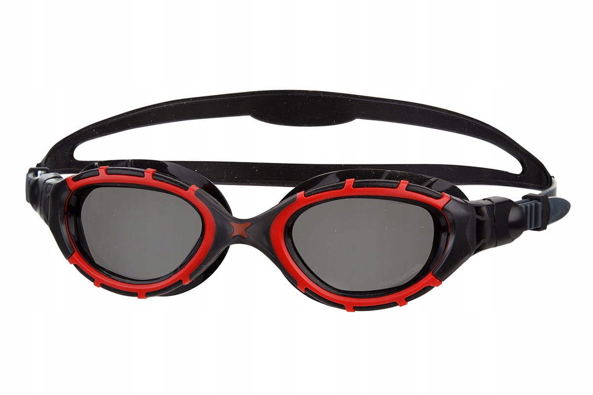 Okulary pływackie Zoggs Predator Flex Polarized czarny/czerwony