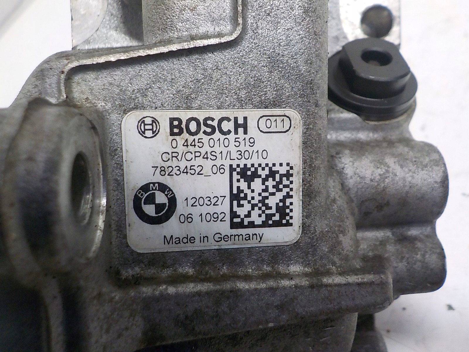 BMW 3 F30 MINI 2.0D 1.6D N47 injection pump BOSCH sensor