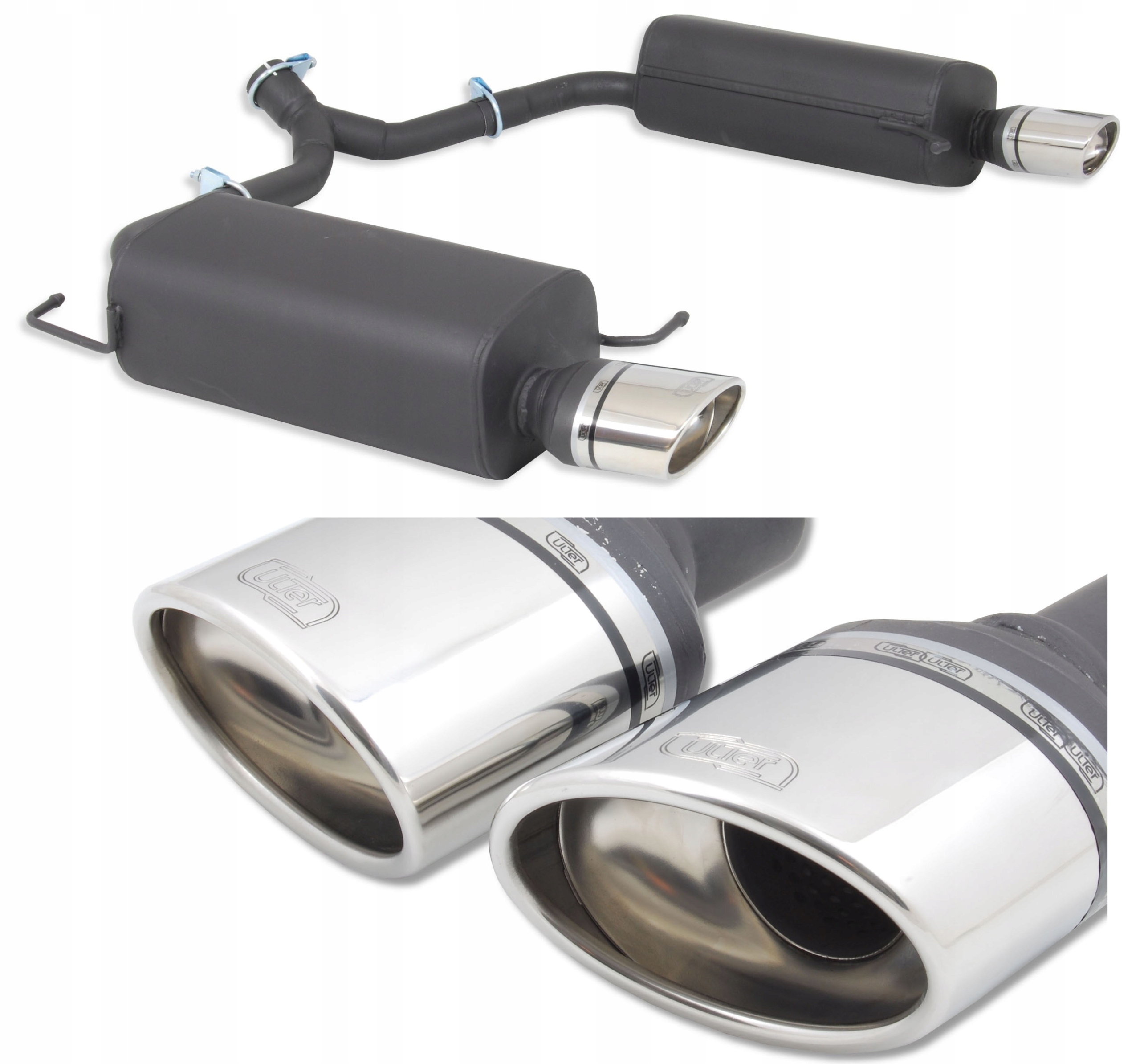 116-305/27 (4) - Спортивный глушитель MAZDA 6 2,5 и 125 кВт седан