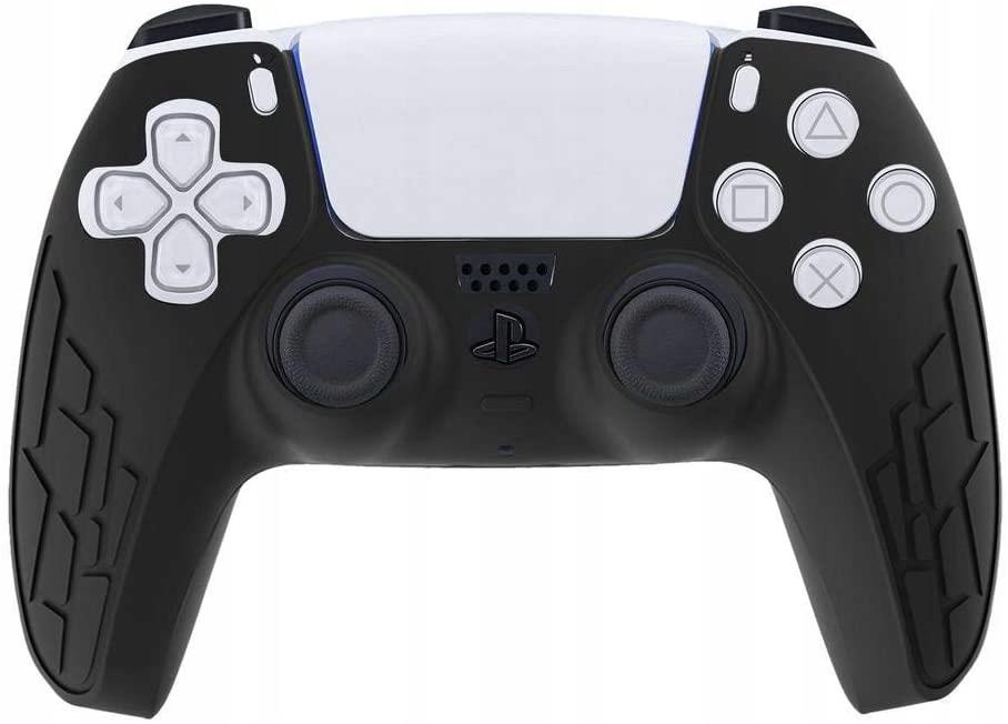 NOWA OSŁONA SYLIKON ETUI SILIKONOWE NAKŁADKA pada PS5 Czarna