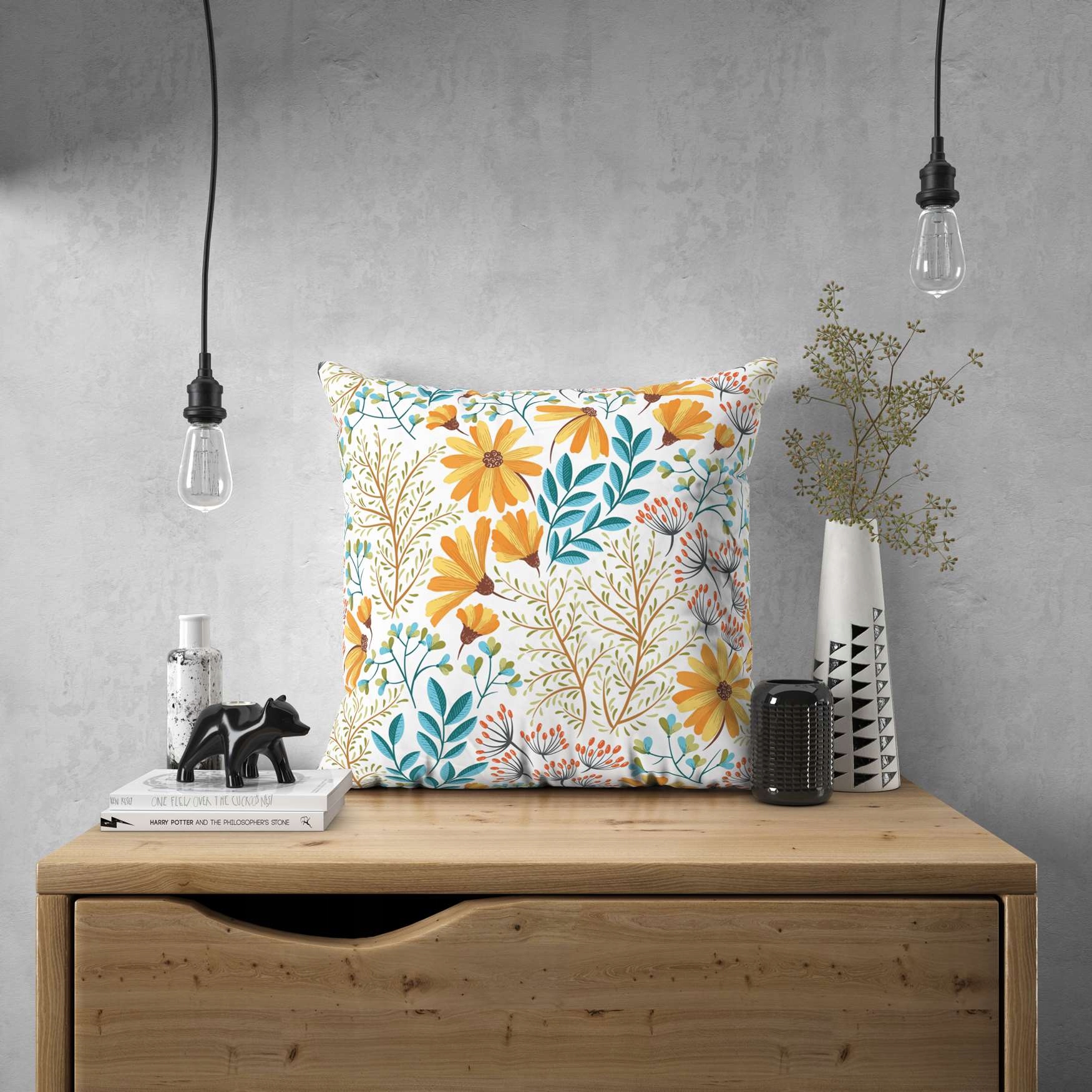 POSZEWKA NA PODUSZKĘ DEKORACYJNA 40x40 JASIEK 016 Wymiary poduszki 40x40cm