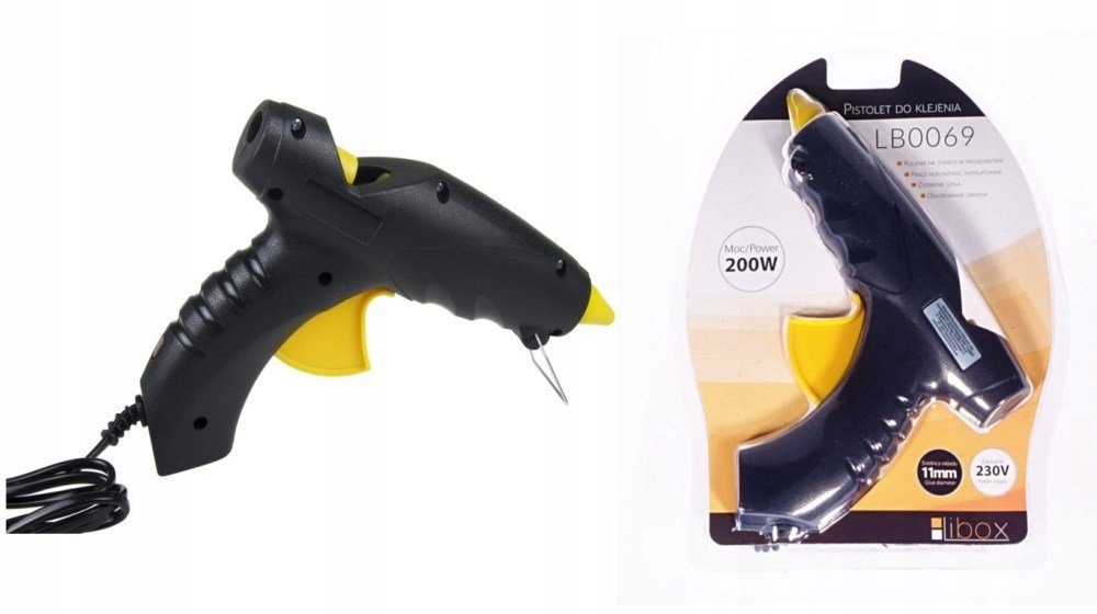 

Pistolet Do Klejenia Na Gorąco 200W 11MM Libox