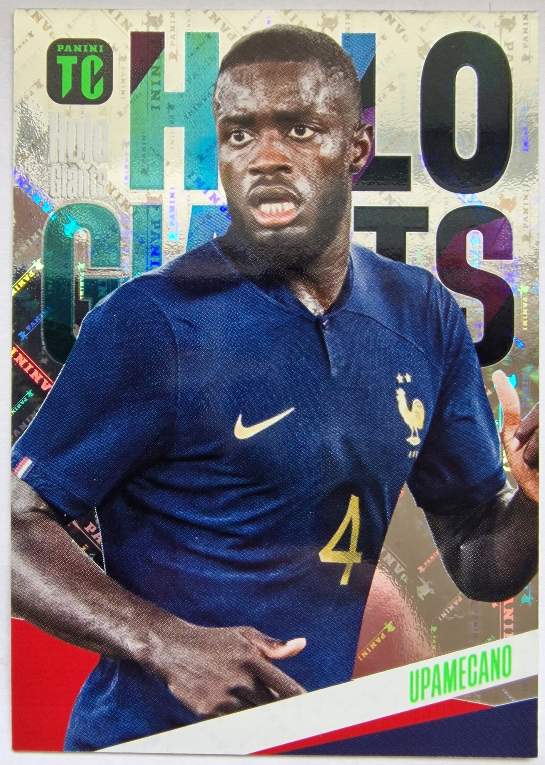VD38 Upamecano Francja Panini Top Class 2024 Holo Giants