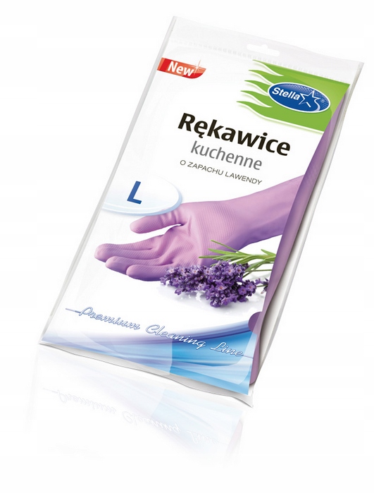 

Stella rękawice kuchenne gospodarcze L lawenda