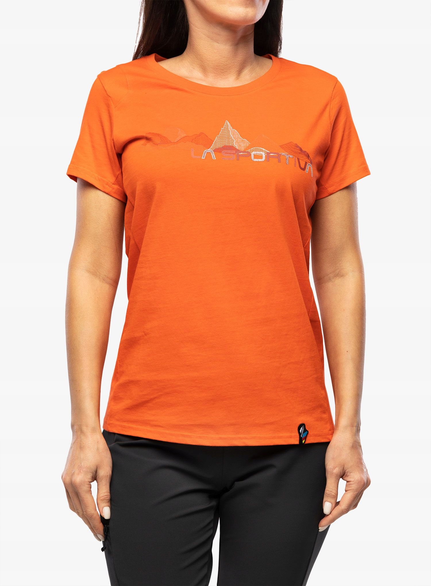 Dámské bavlněné tričko La Sportiva Peaks T-Shirt cherry tomato M