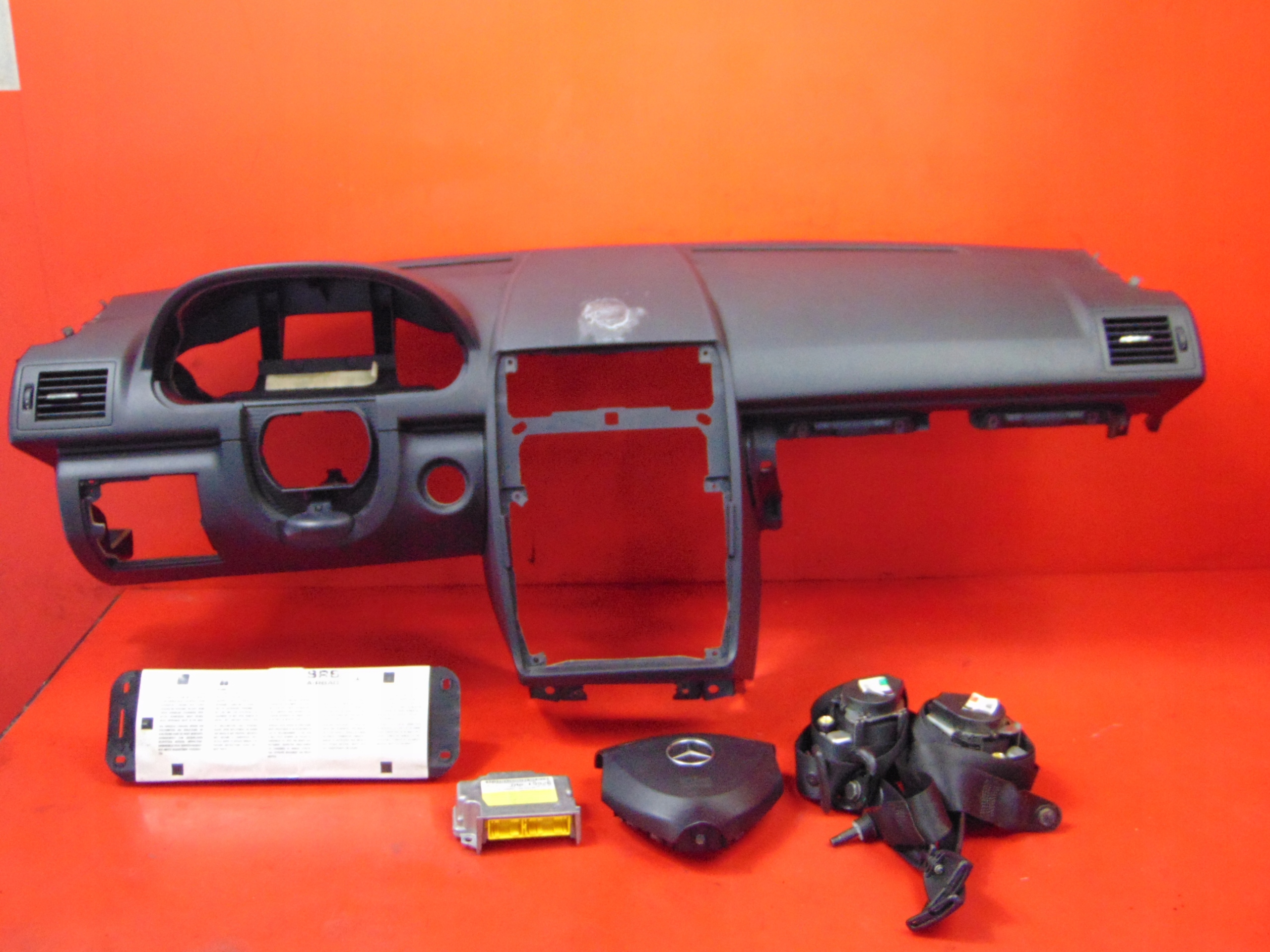 MERCEDES W169 AKLASA airbags dashboard console airbag