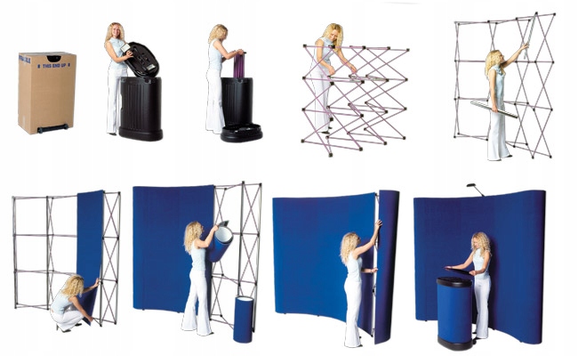 Ścianka reklamowa POP UP szer. 280 x wys. 229 z wydrukiem HIT Marka inny