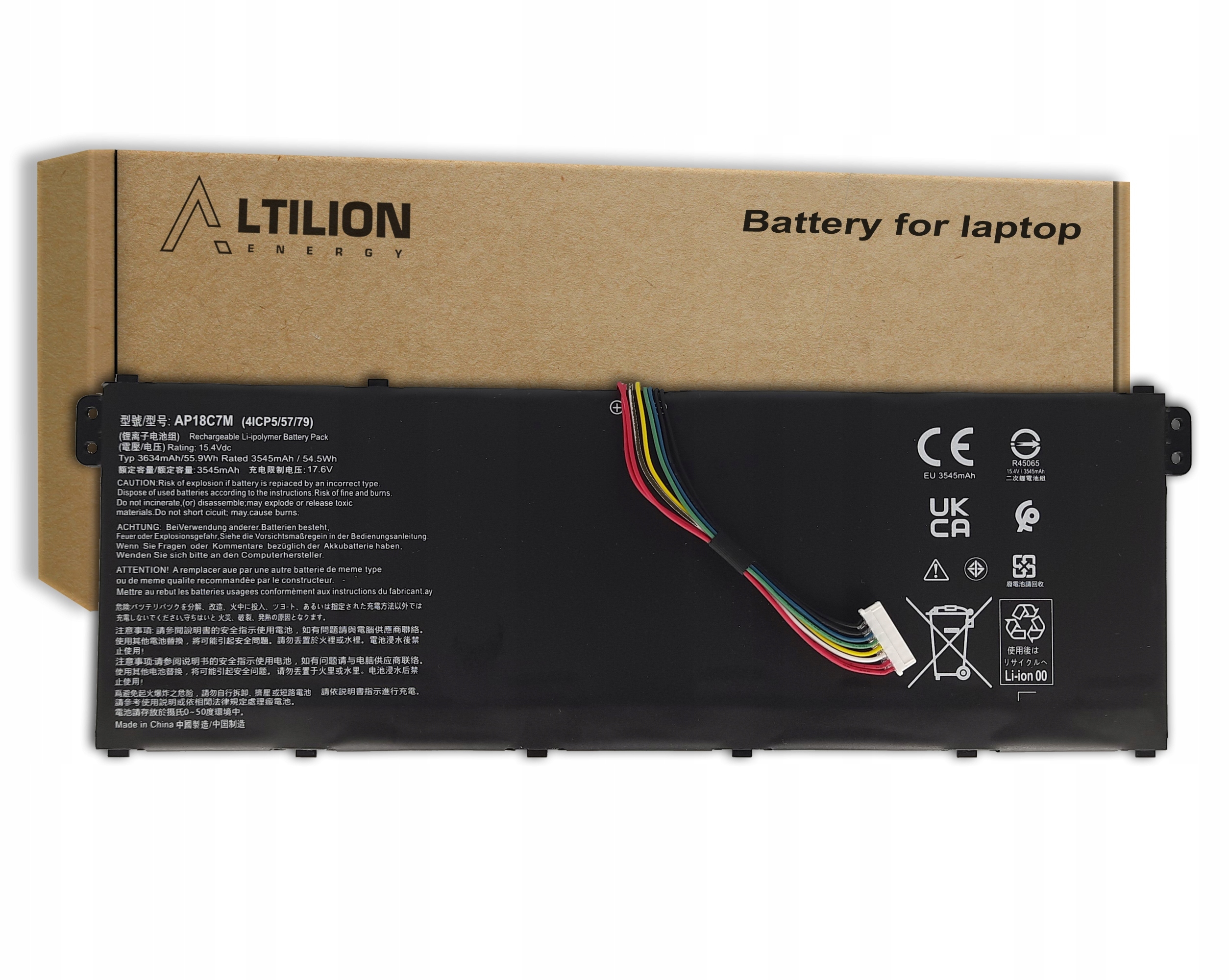 Baterie Altilion Energy AP18C7M kompatibilní s Acer