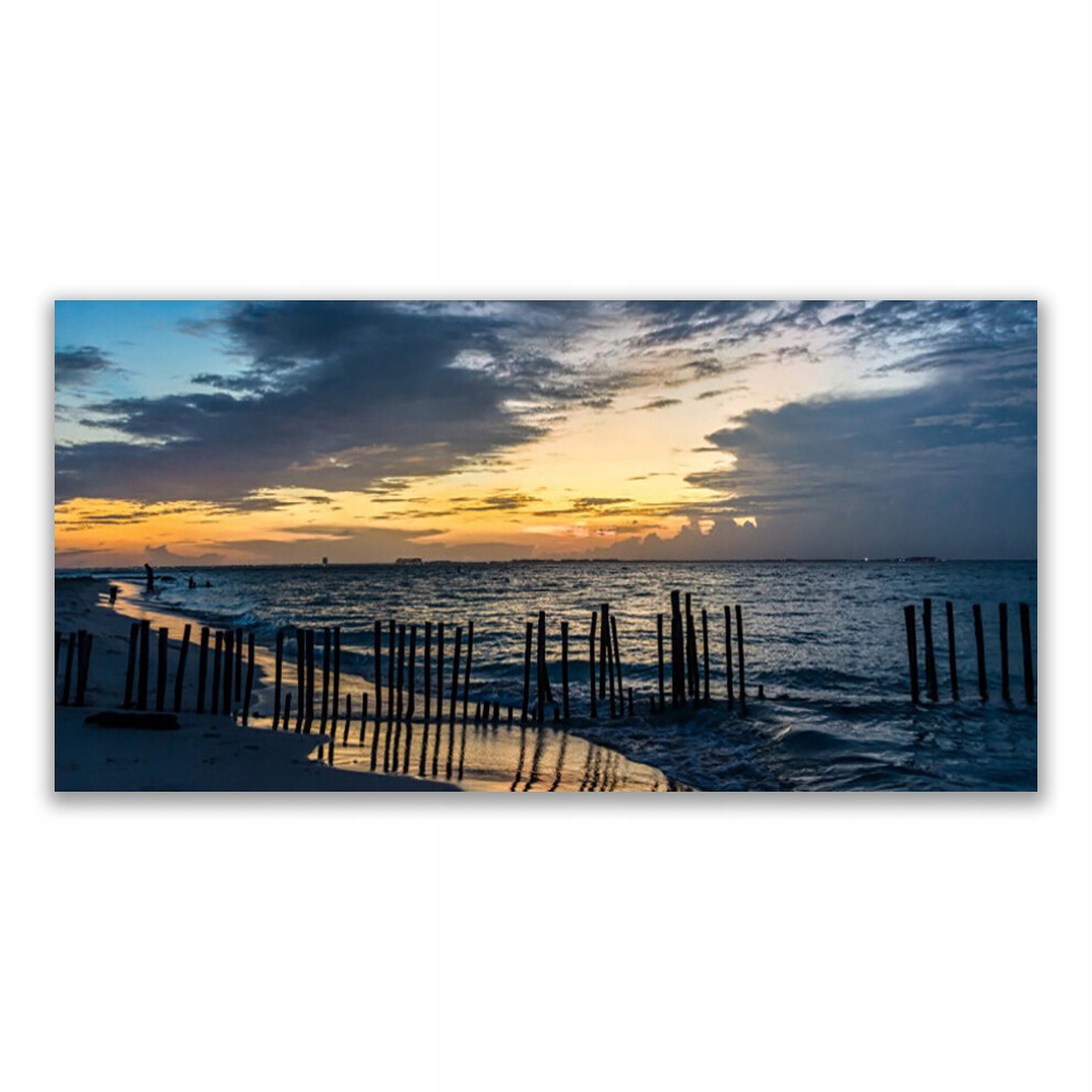 

Obraz akryl na ścianę 140x70 Morze Plaża Krajobraz