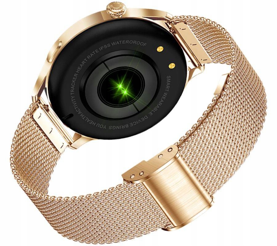 SMARTWATCH RUBICON RNCE81 PULS GŁOŚNIK MIKROFON Kolor złoty