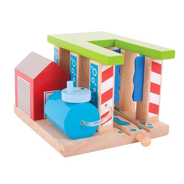 

Myjnia do Kolejki dla Pociągów drewno Bigjigs Rail