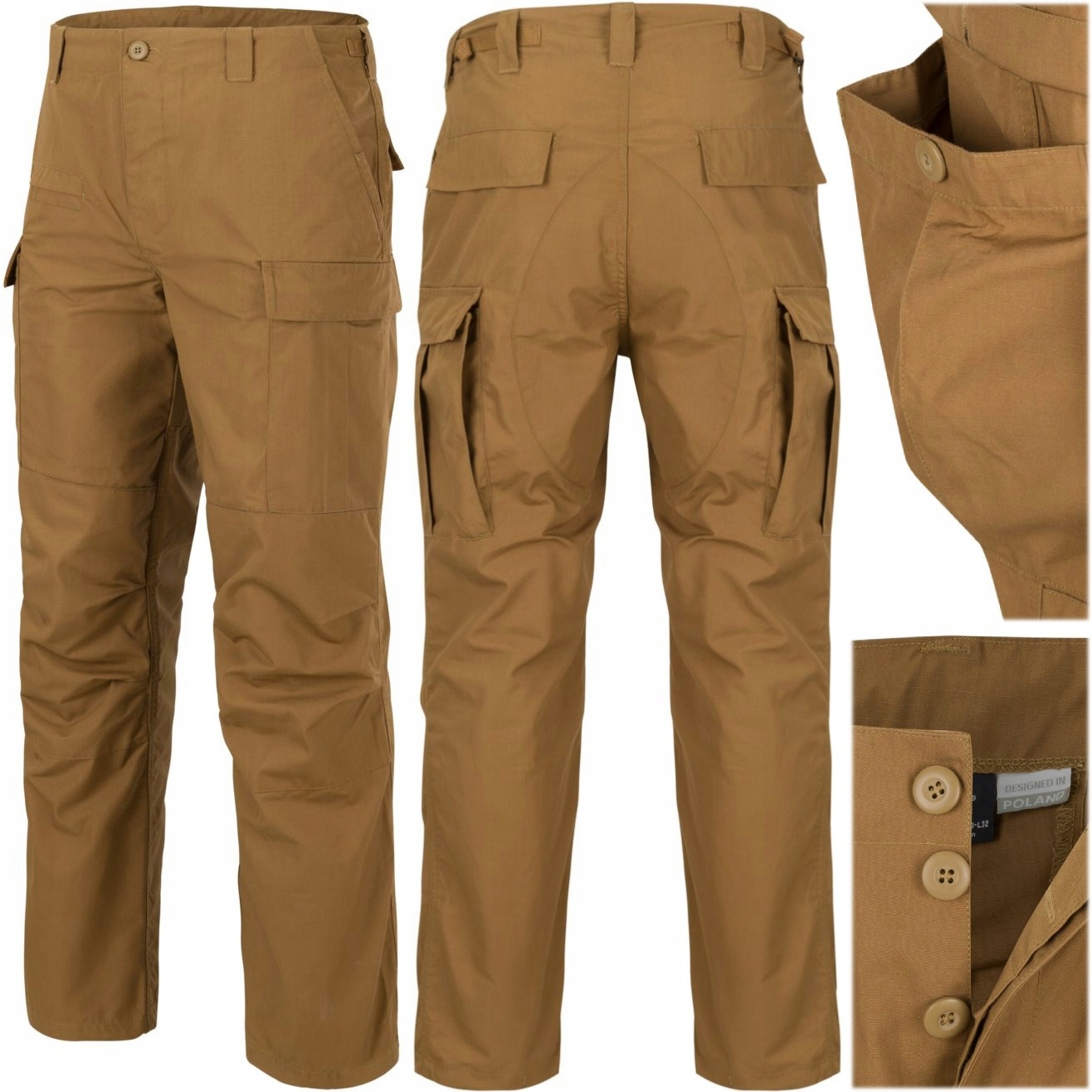 Helikon Vojenské bojové kalhoty Bdu MK2 Coyote vel. XXL