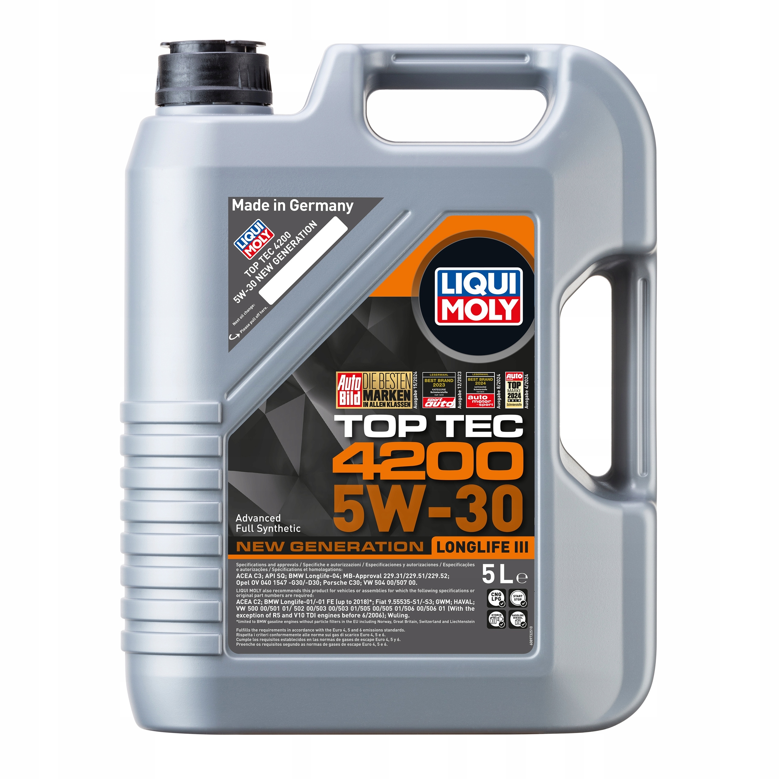 Liqui Moly Top Tec 4200 5W-30 5L Oleje silnikowe