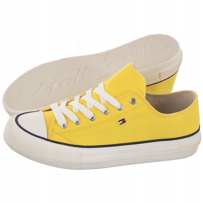 Dámské tenisky Tommy Hilfiger Low Cut T3A4-32118-0890 žluté