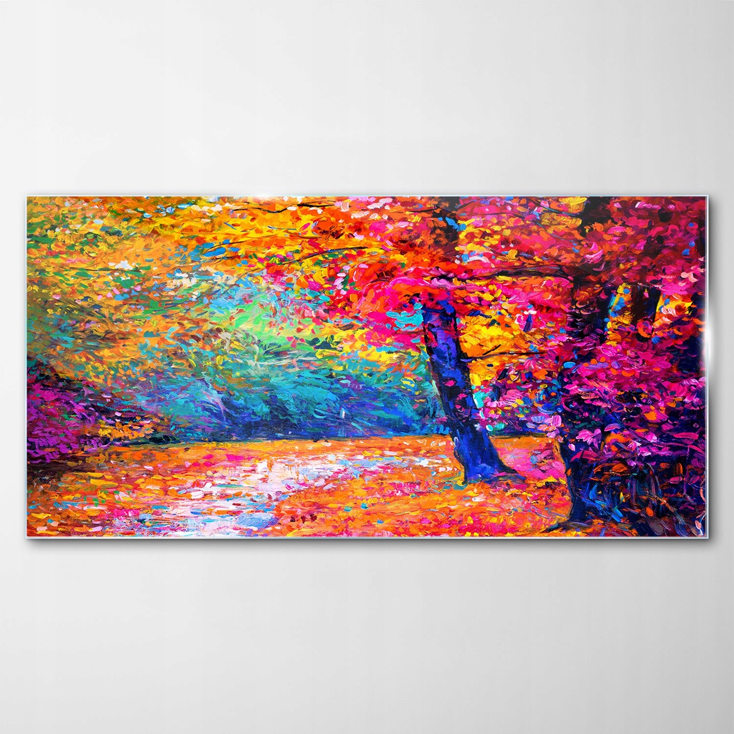 

Obraz Szklany Dekor Jesień Krajobraz Las 100x50