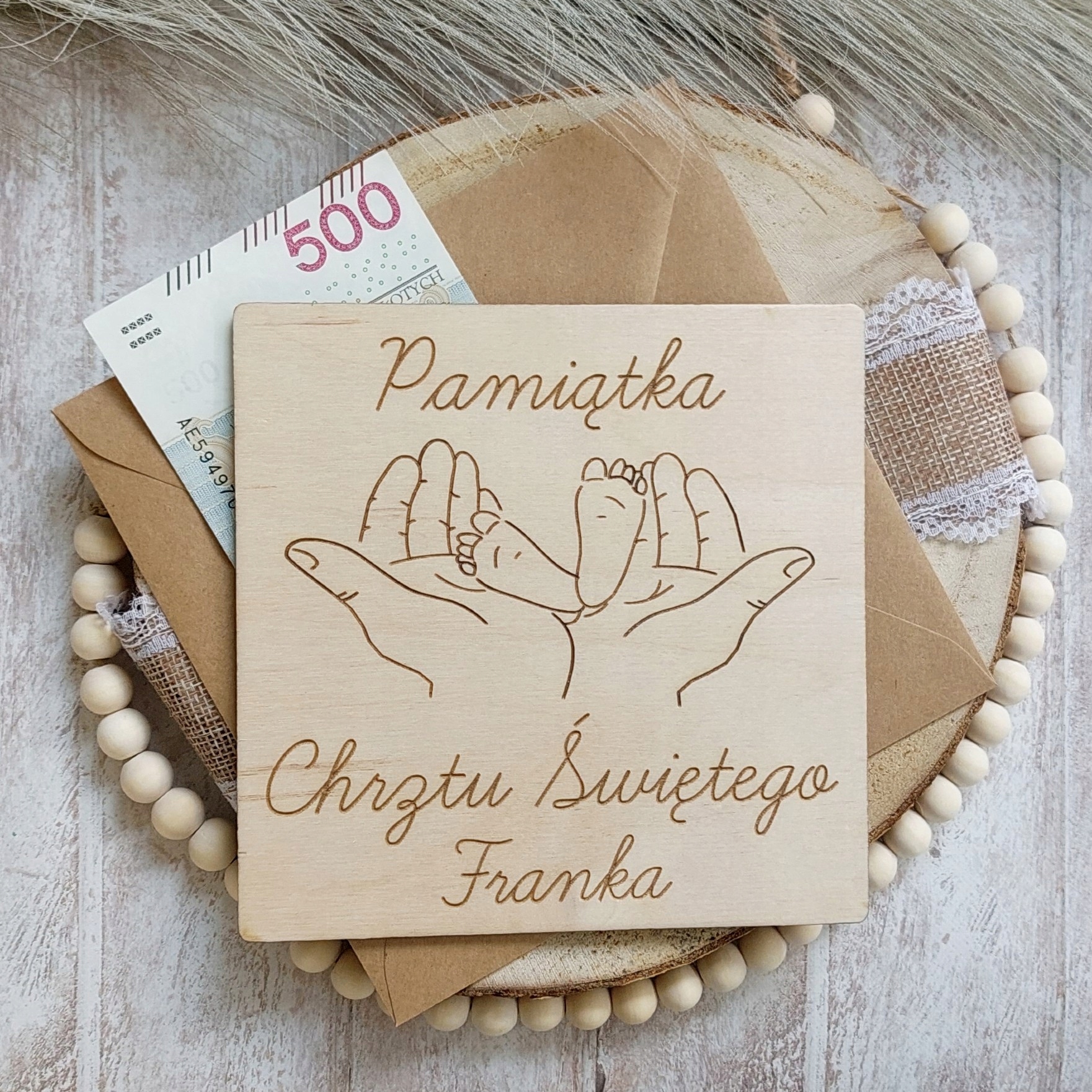 PAMIĄTKA CHRZTU ŚWIĘTEGO DLA CHŁOPCA I DZIEWCZYNKI Marka inny