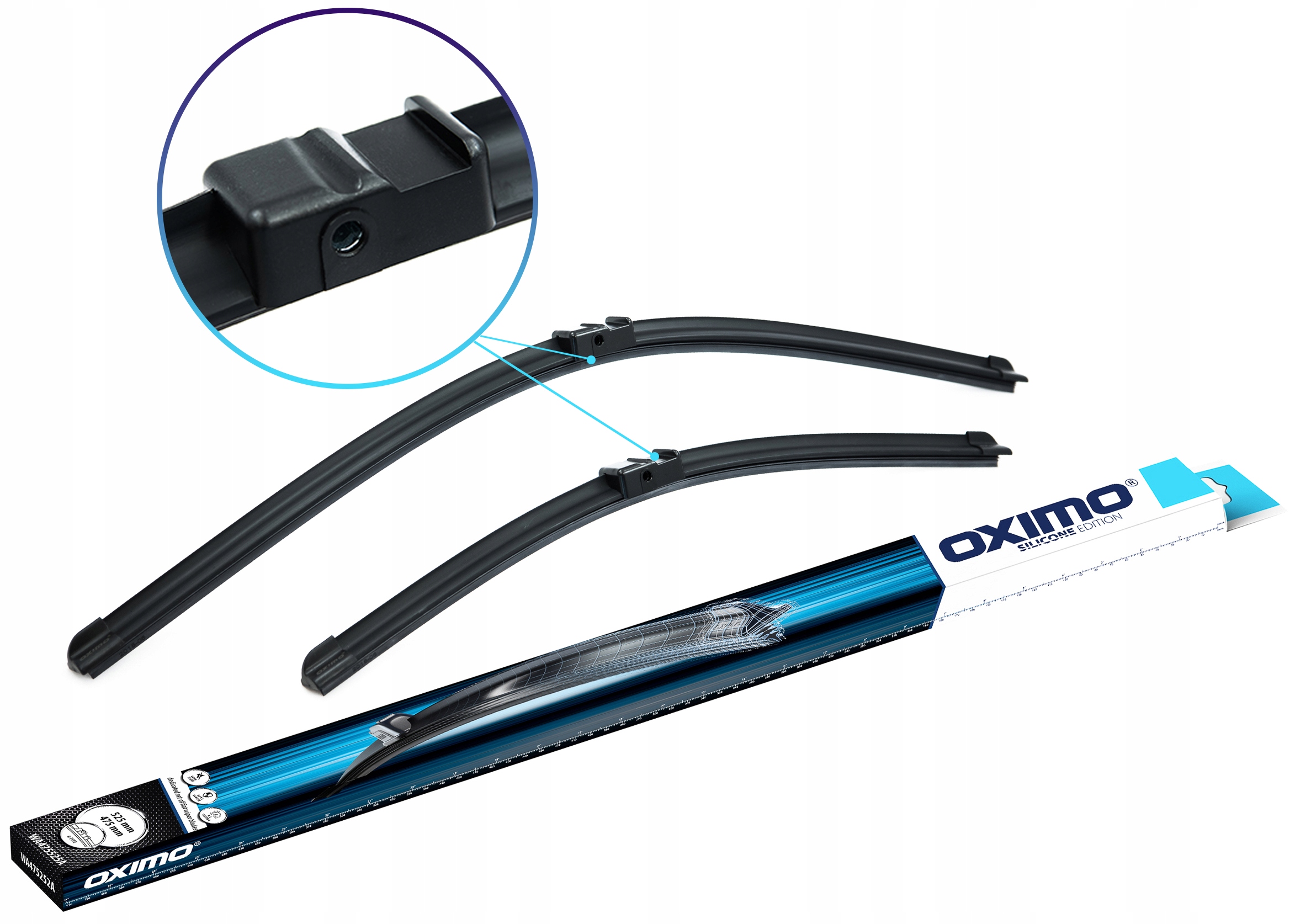 

Wycieraczki przód do Mazda 3 Bk 2003- Oximo