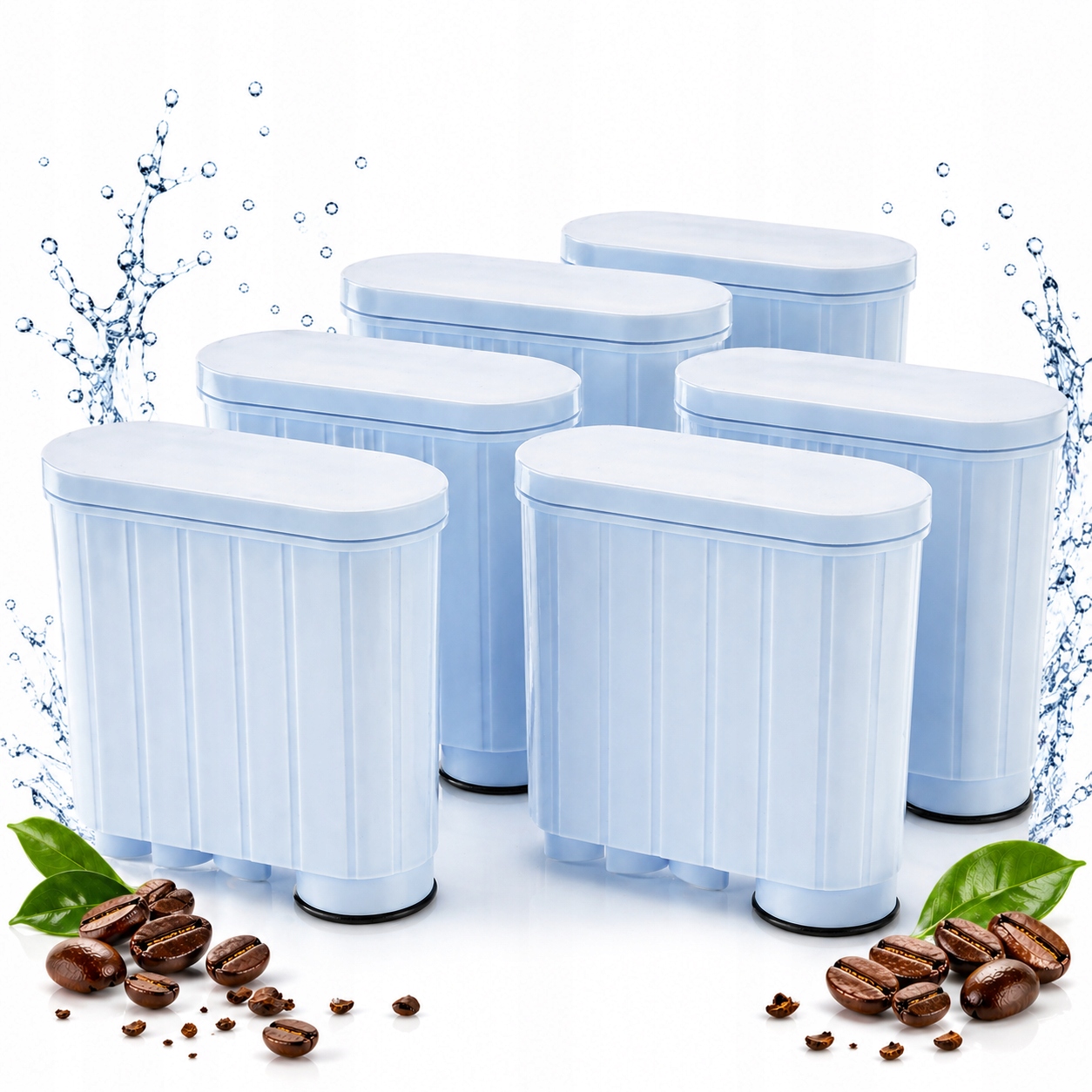 6xFiltr Ekspresów Ciśnieniowych Do Saeco Philips Aquaclean Ca6903 Zamiennik
