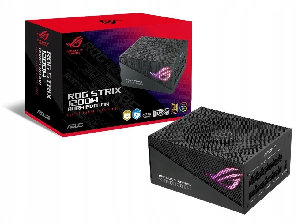 Zasilacz Pc Asus Rog Strix Aura Edition Rgb Gaming 1200W 90YE00P0-B0NA00