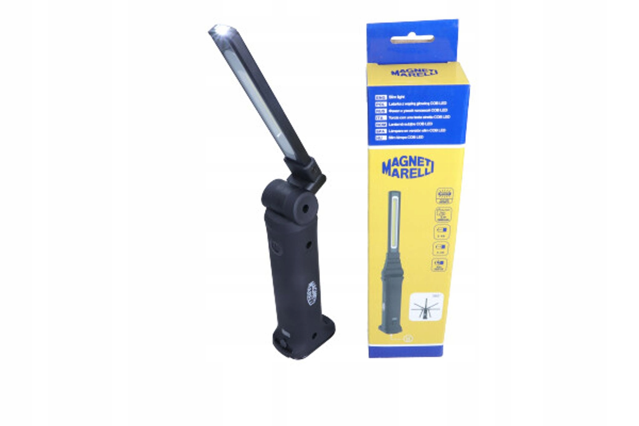 Baterka S Úzkou Hlavou Cob Led 500/250 Lmtop Smd Led 30 LM 2600MAH Li-ion