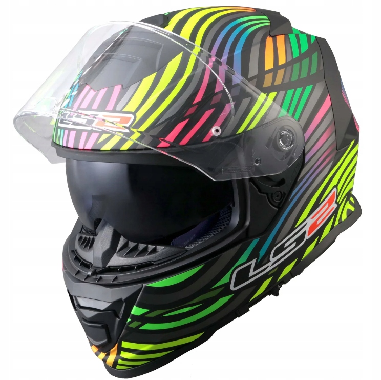 Motocyklová Prilba LS2 FF800 Storm II Rainbow Pinlock Blenda Ecer 22.06