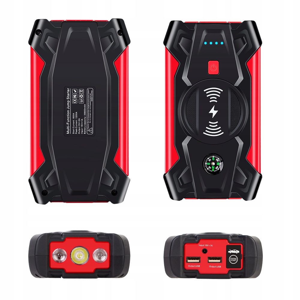 ETiME POWER BANK Car Jump STARTER BOOSTER Booster