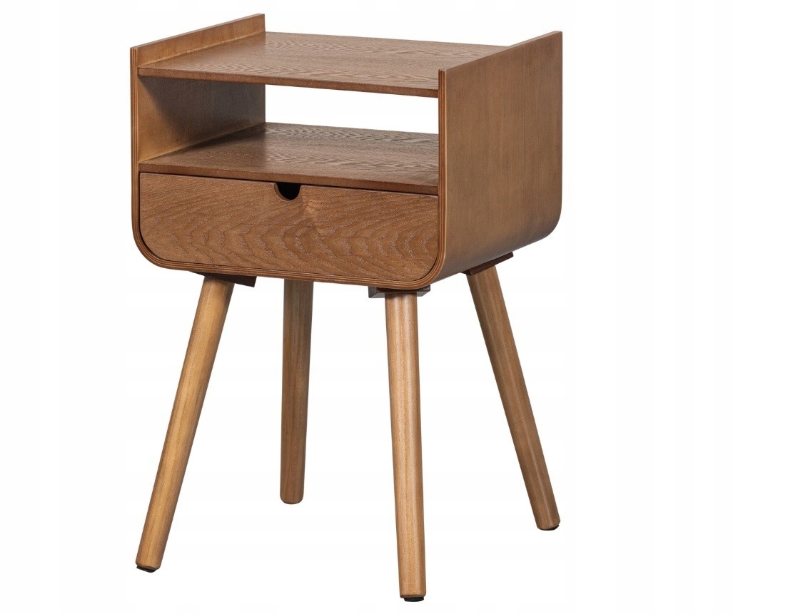 Nočný stolík Nils, prírodný, Woood