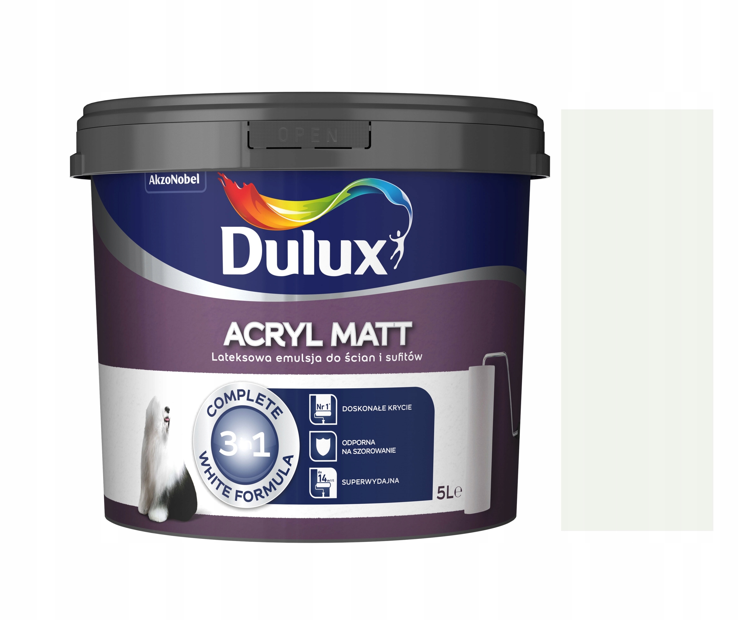 

Dulux Farba Acryl Matt Matowa Biała 5L
