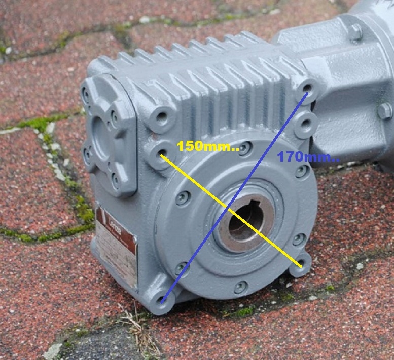 Motoreduktor kątowy 0.37kw. 73obr./min.. Lenze. Rodzaj motoreduktora inny