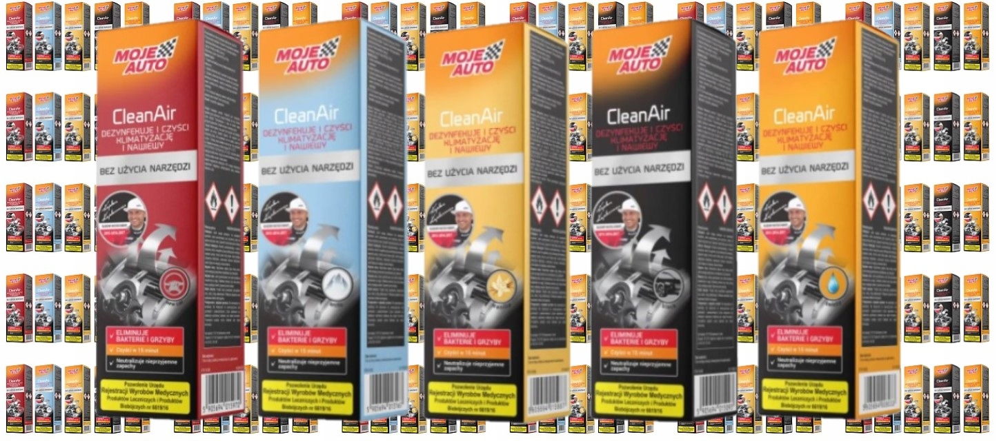 Moje Auto ODGRZYBIACZ KLIMATYZACJI New Car150ml Producent Moje Auto