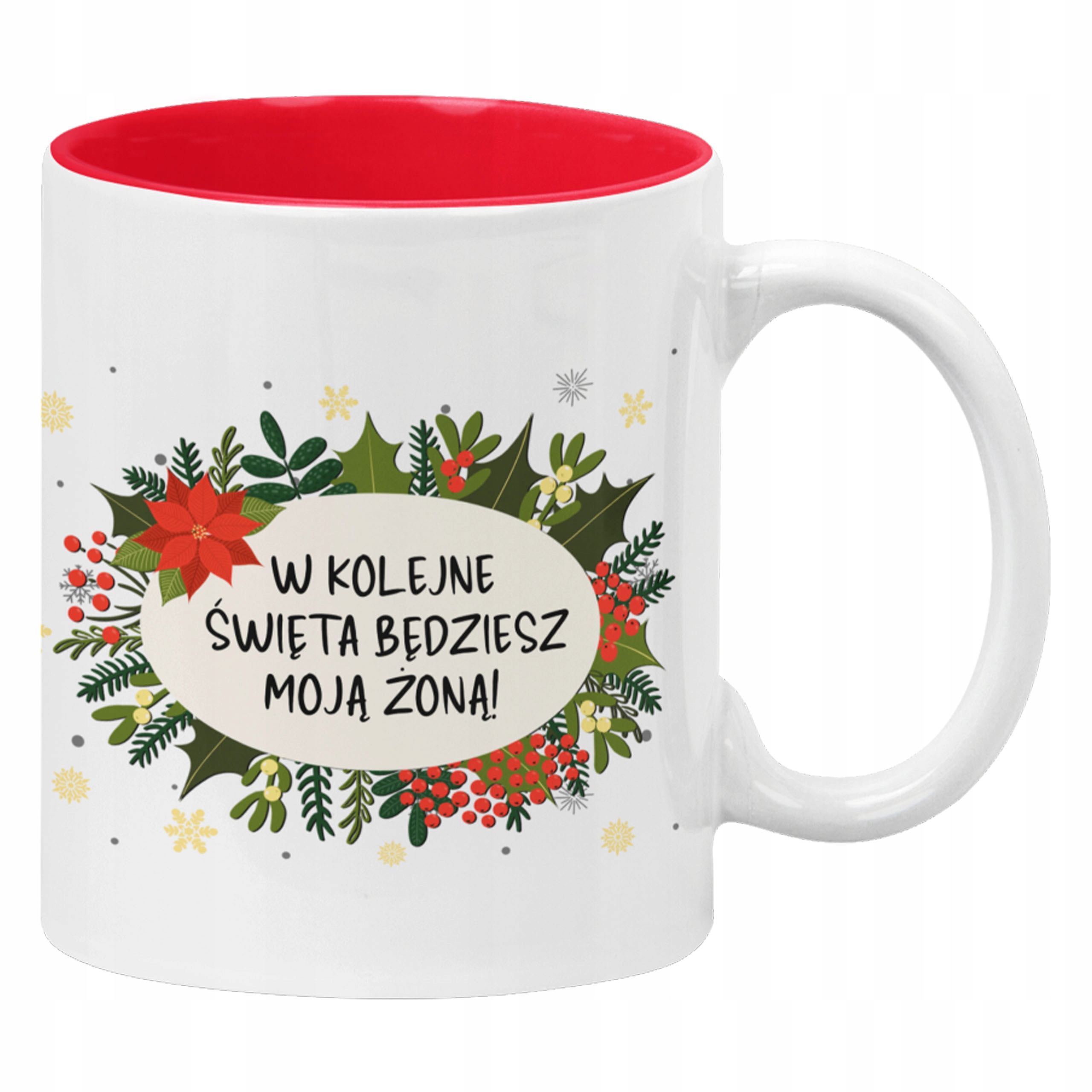 

Kubek Święta żony Narzeczona czerwony niej