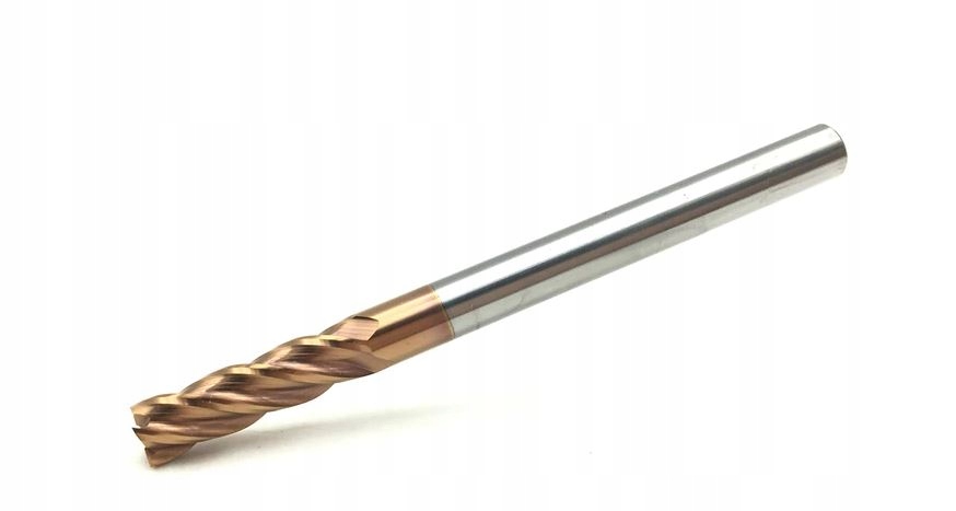 

Frez węglikowy Vhm 55HRC Fi 10mm długi 150mm Long