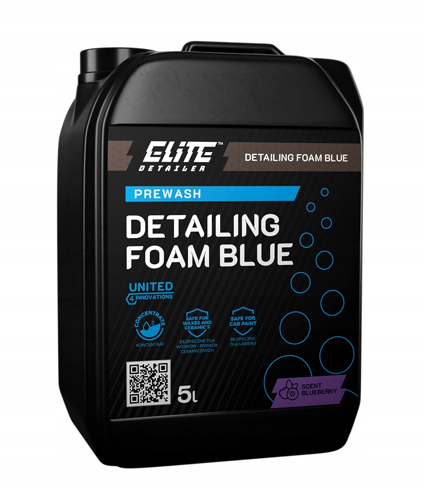 ELITE DETAILER _ DETAILING FOAM BLUE 5L _ NIEBIESKA AKTYWNA PIANA _ ED023