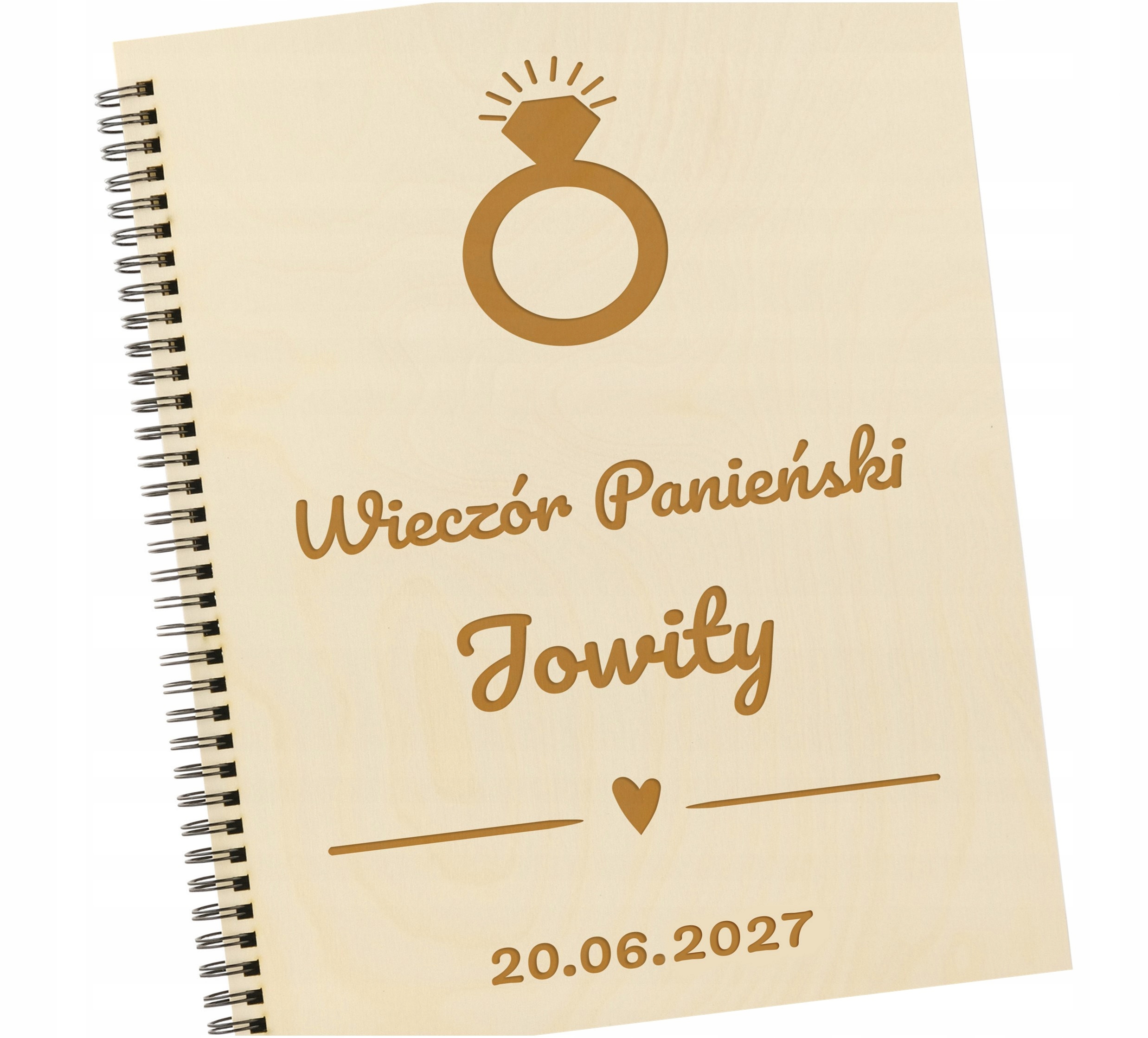 PANIEŃSKI ALBUM NA ZDJĘCIA Z GRAWEREM DLA KOLEŻANKI PREZENT