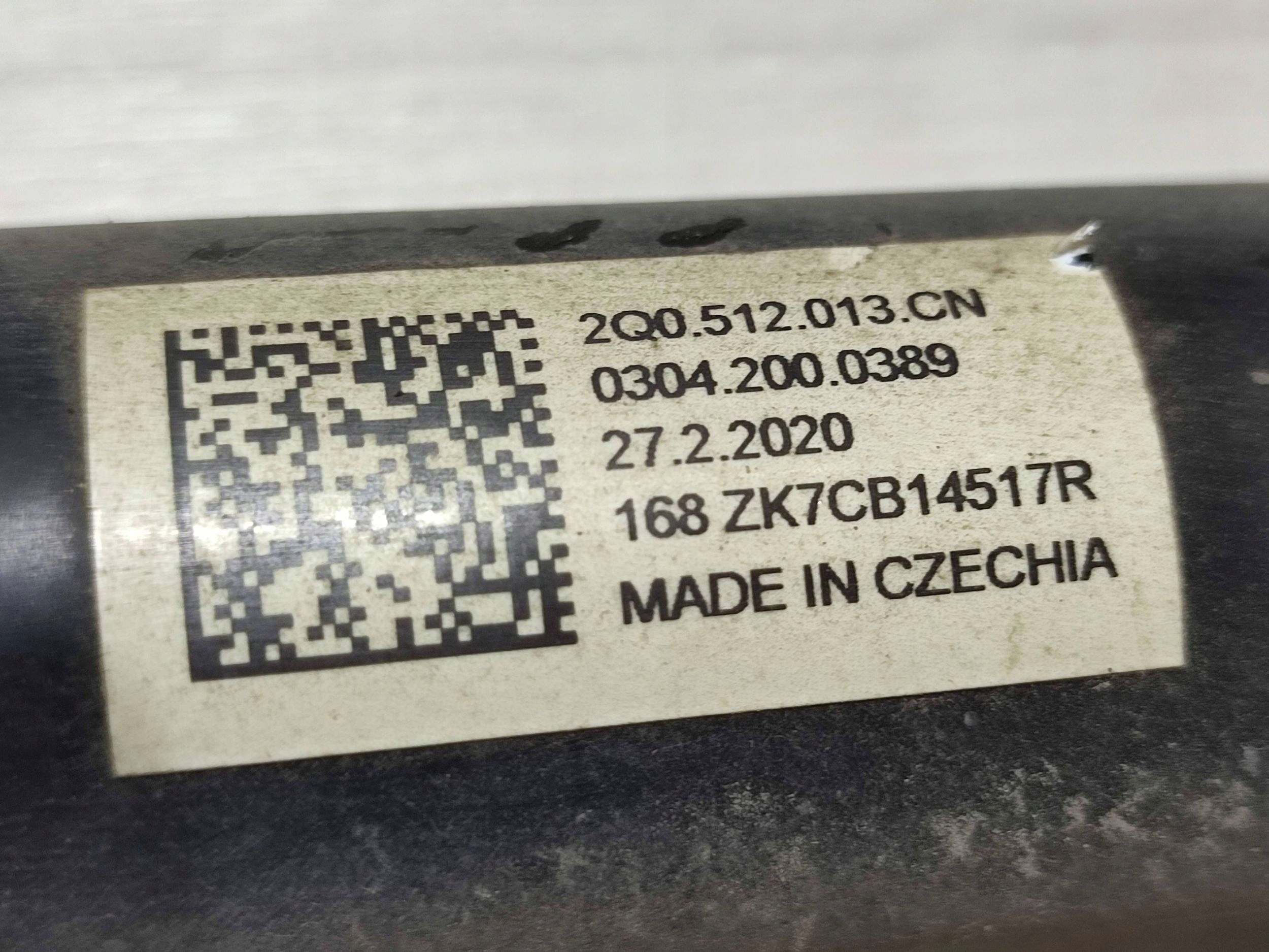 Skoda Scala 2020 shock absorber rear