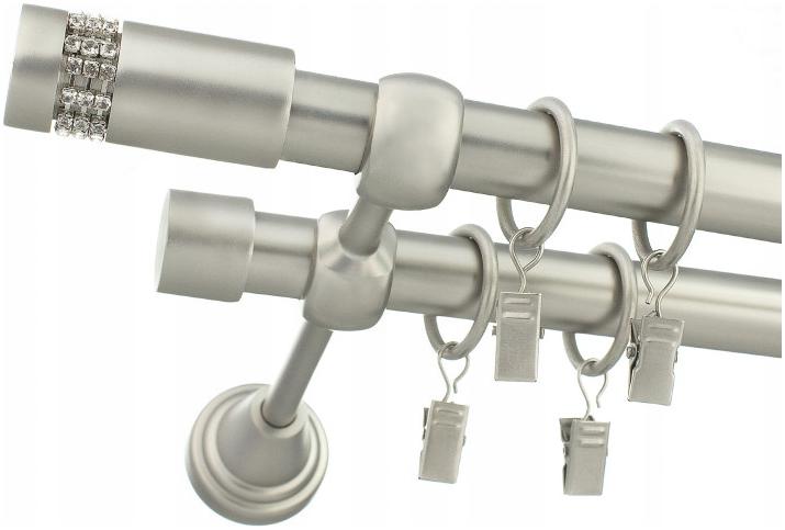 

Karnisz Podwójny Satyna Fi 19+19mm 160cm