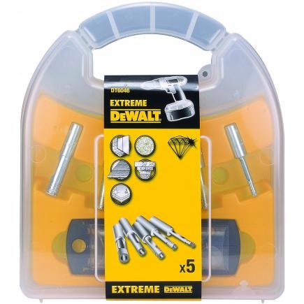 

DT6046 Dewalt Kpl wierteł Diamentowych Gres 5-10mm