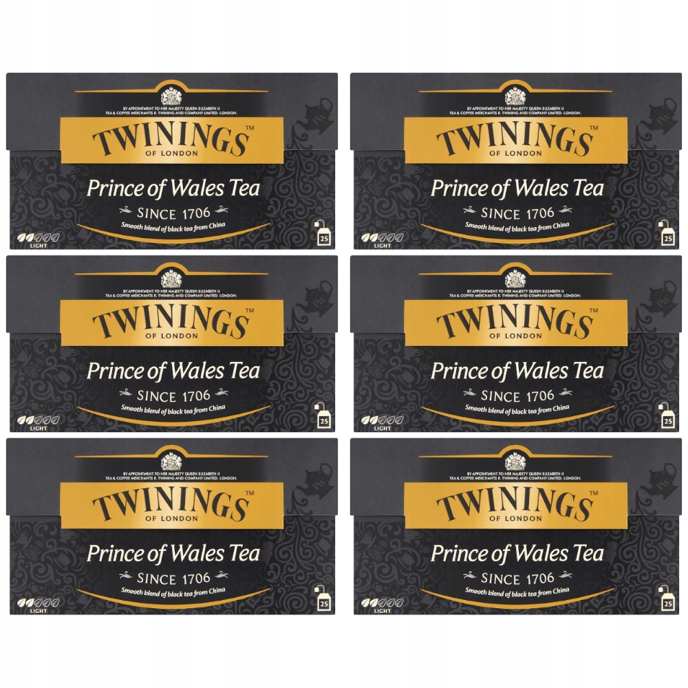 Twininigs Prince of Wales herbata ekspresowa x6