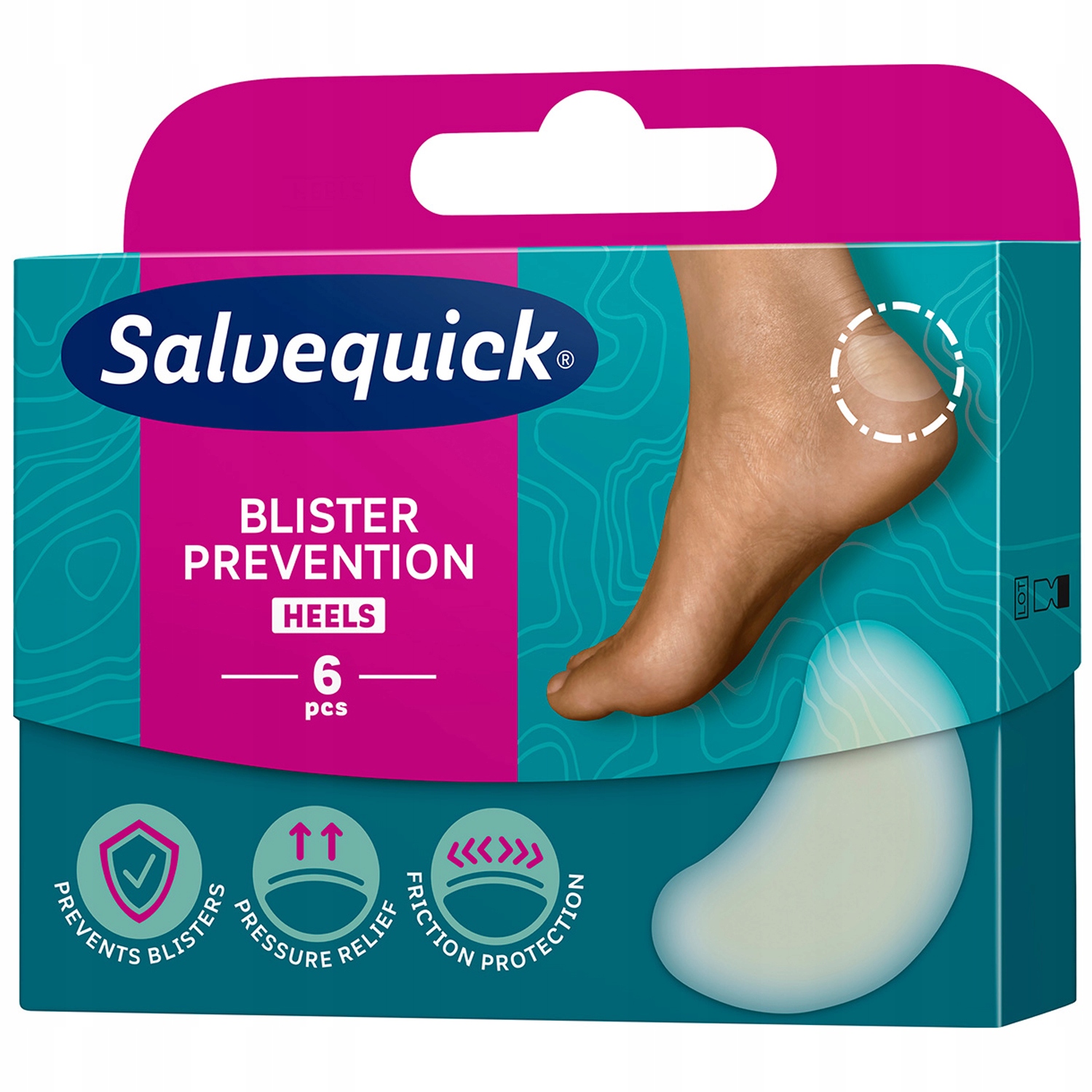 

Salvequick plastry Blister Prevention 6 szt. pięty