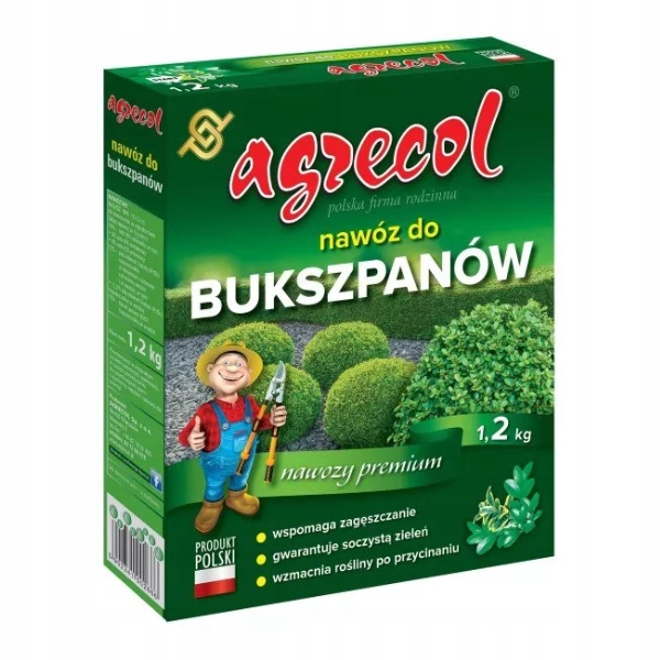 

Agrecol nawóz do Bukszpanów 1,2 kg