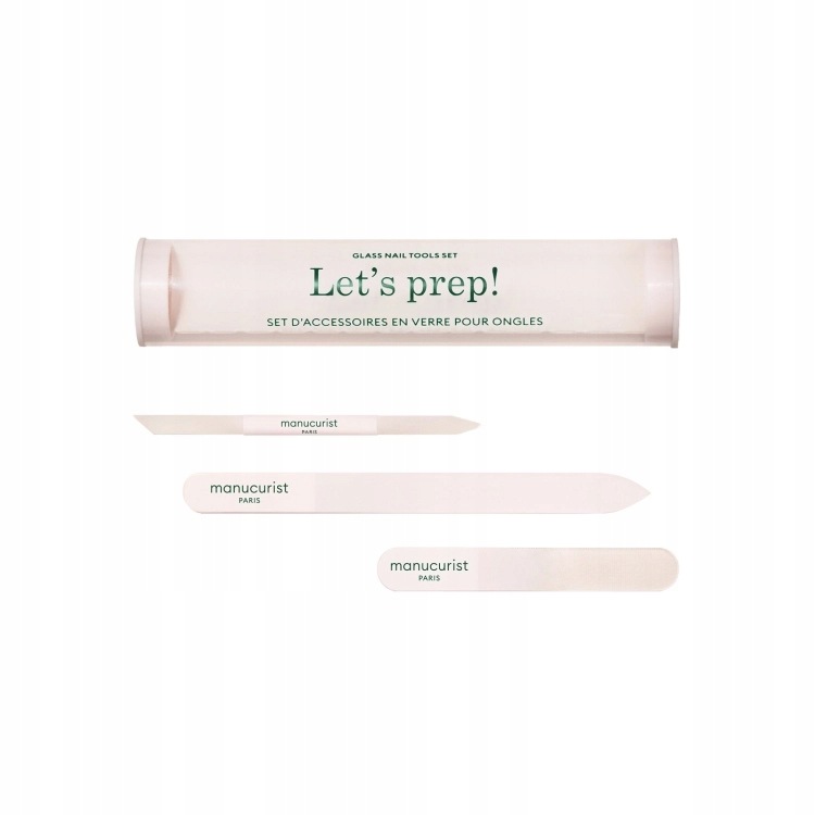 Manucurist Trio Nail Prep zestaw szklanych akcesoriów