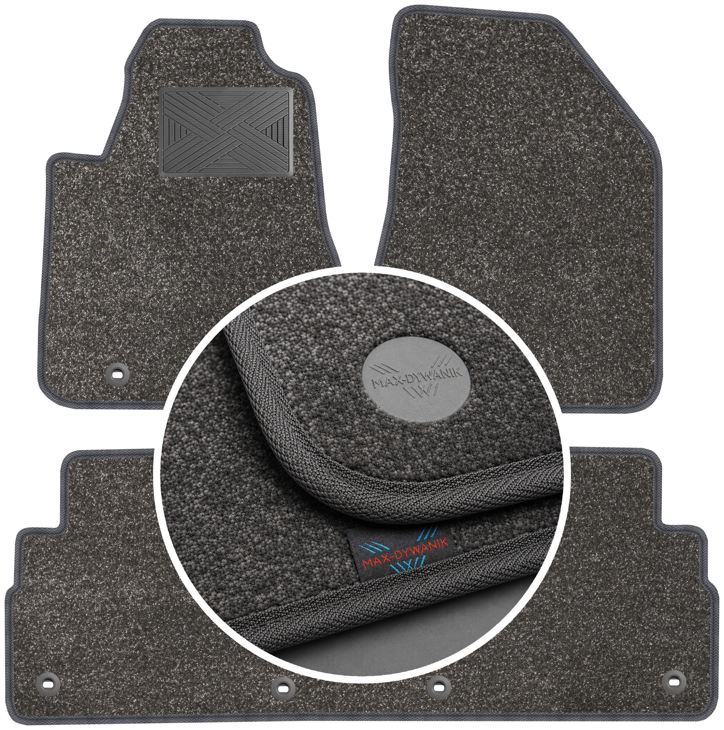 Lexus Rx II 2004-2008 Koberce do auta Perl-Line 12 mm