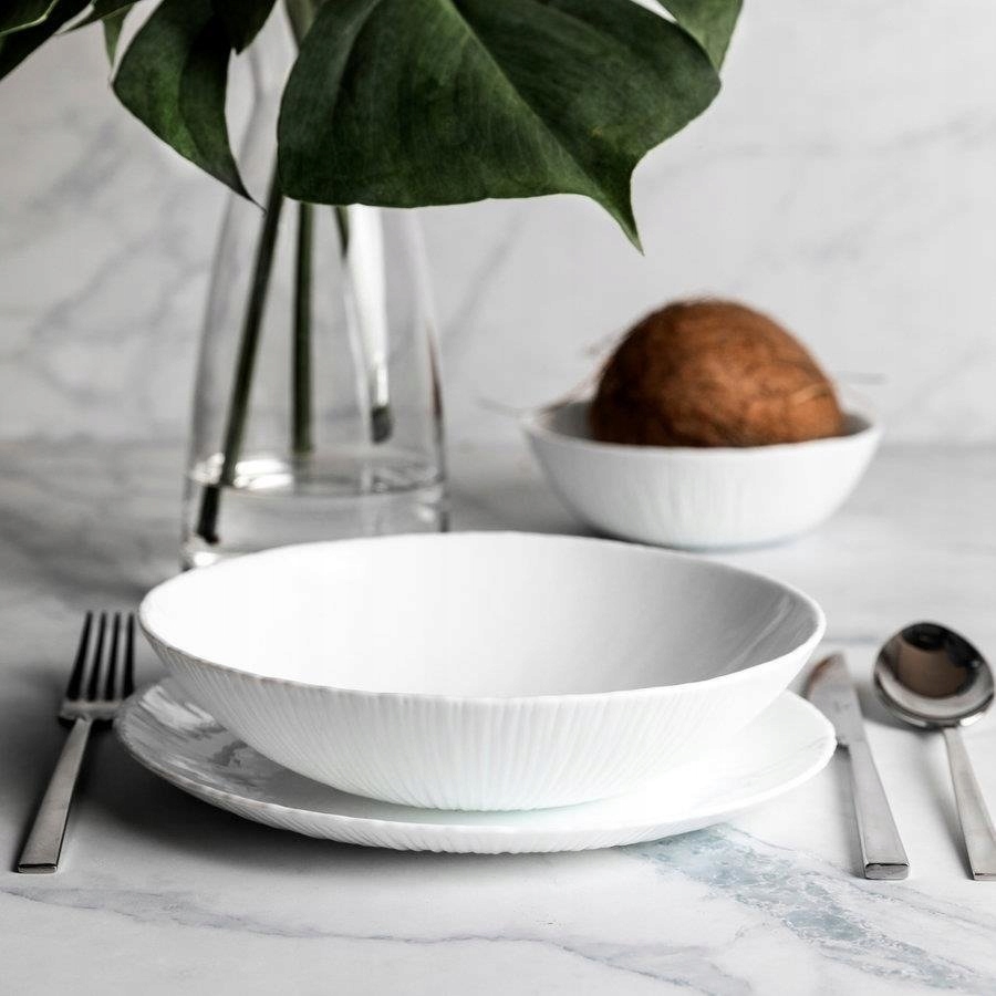 KOMPLET ZESTAW SERWIS OBIADOWY COCONUT 36EL 12OSÓB Marka Bormioli Rocco