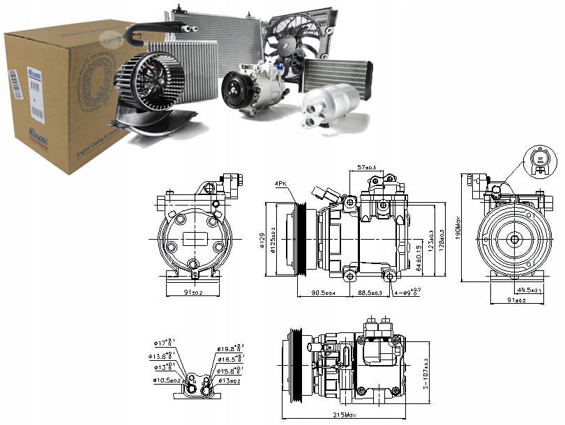 Nissens Kompresor Klimatizace 977012 C1