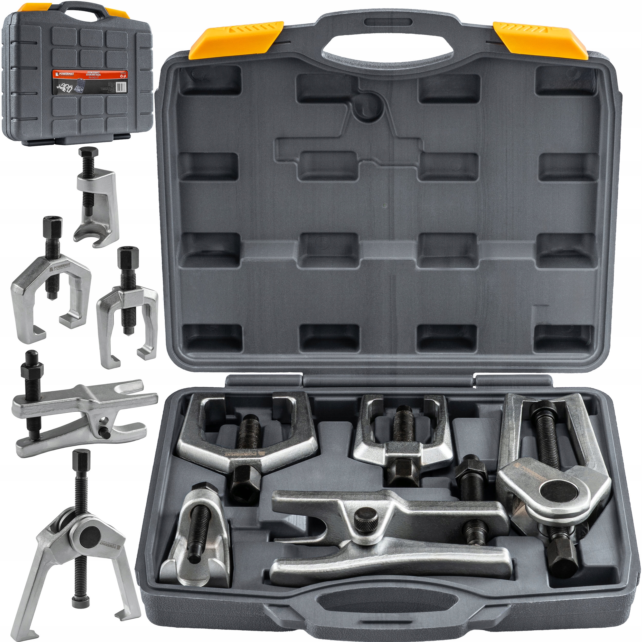 Stahováky Na Čepy A Konce Tyčí 5 Ks, Sada Na Demontáž Kufru