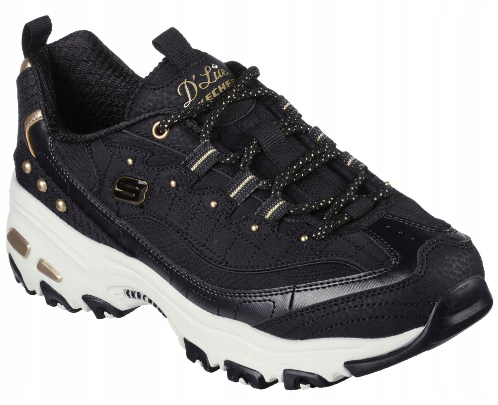 Skechers Černé Dámské Sportovní Boty D'Lites 36