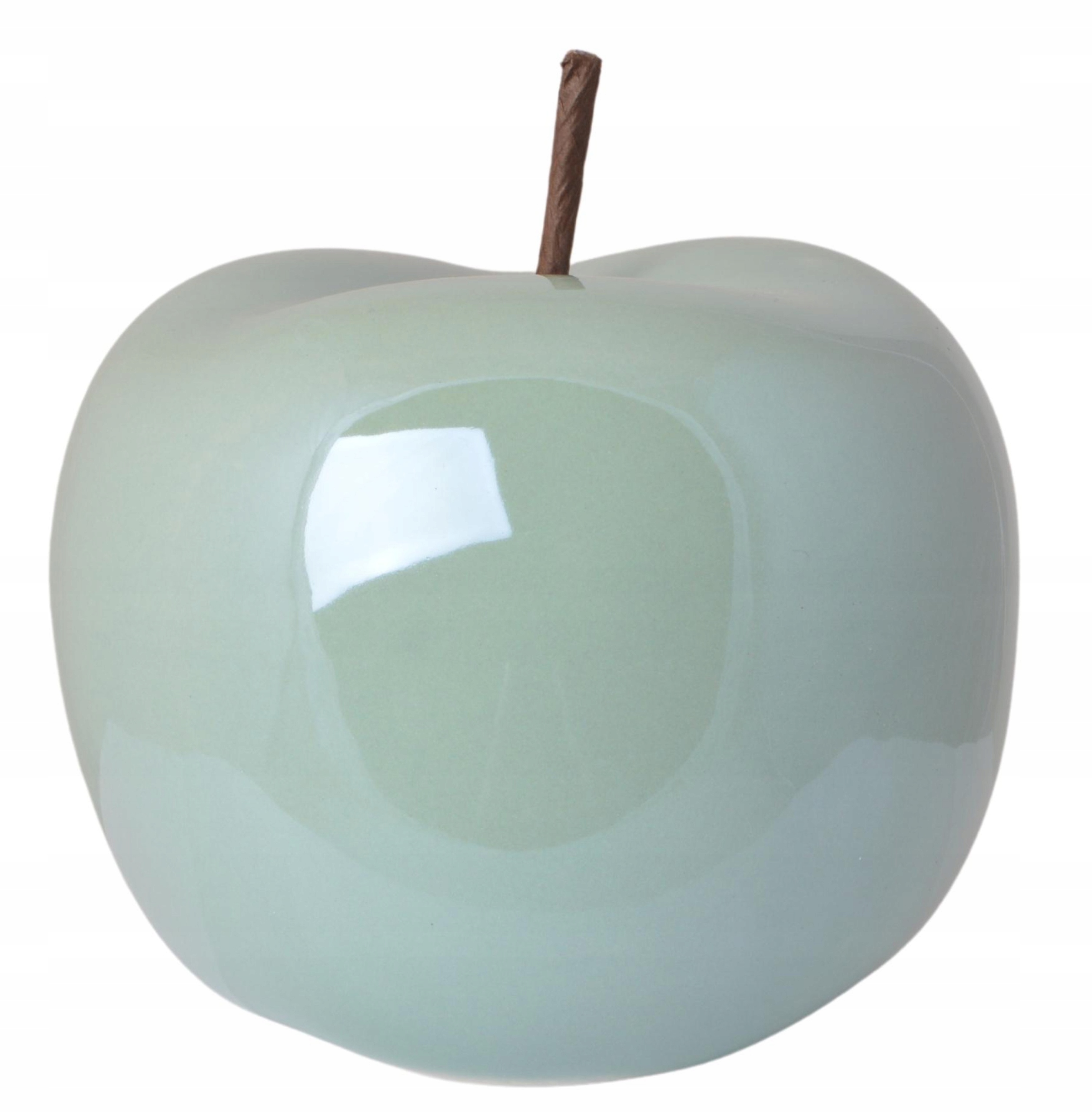 

Jabłko zielone ceramiczne figurka 12 cm