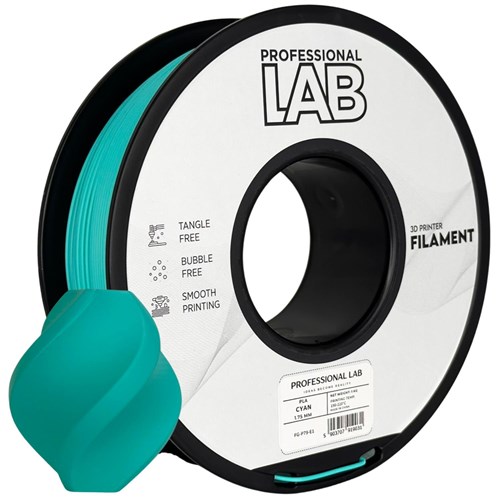 10x Filament Pla Cyan Turkusowy Prof. Lab 1,75mm 1kg Drukarka 3D