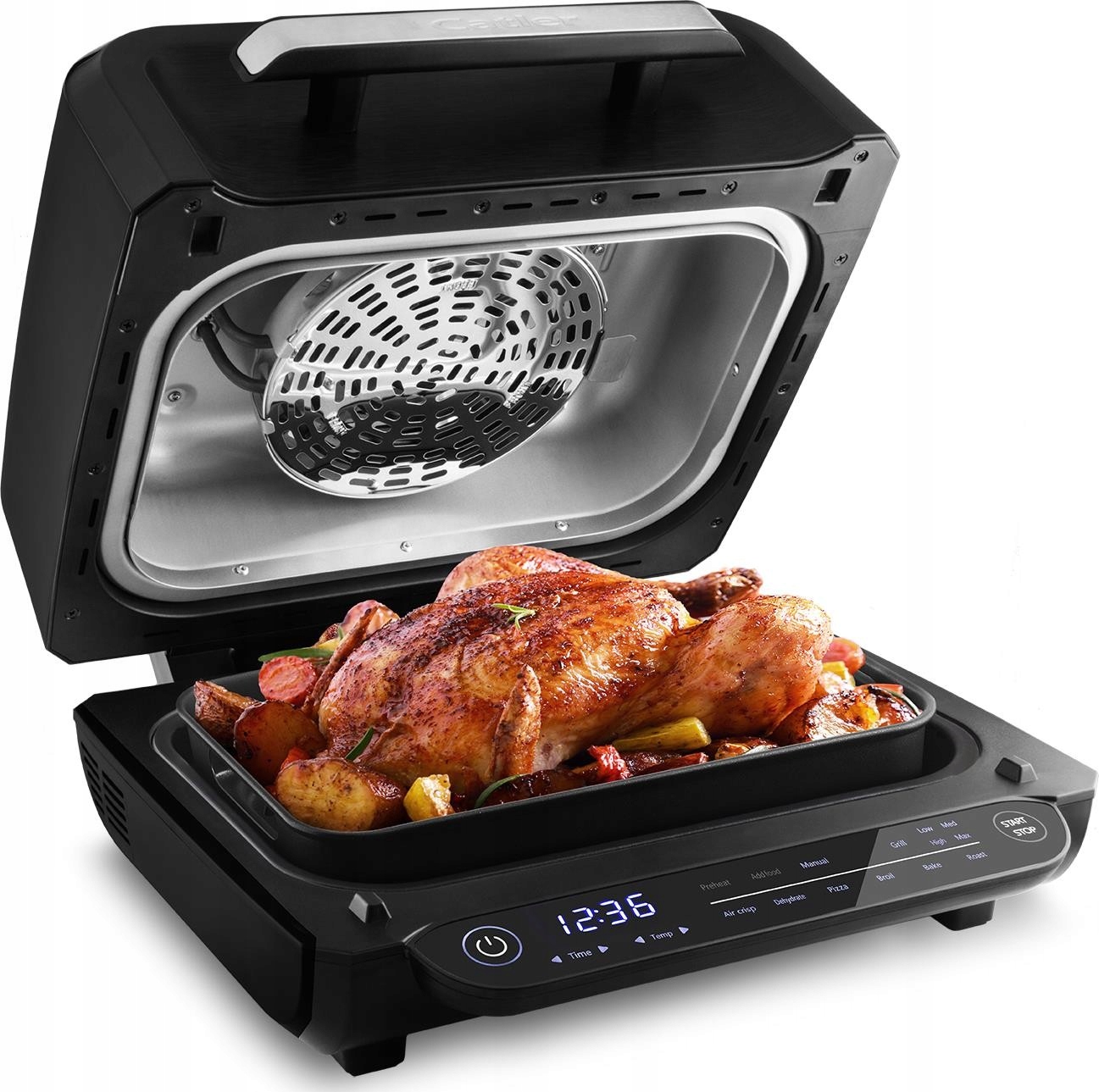 Air Fryer Frytkownica Grill Pizza Suszarka 8w1 7,2L Max temperatura 230C